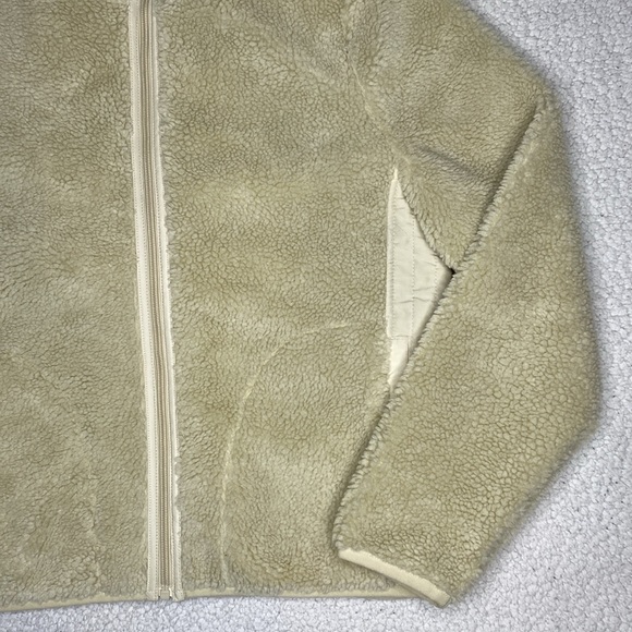 R-RL Lauren Active Cream Sherpa Jacket: Size Medium - Picture 6 of 13